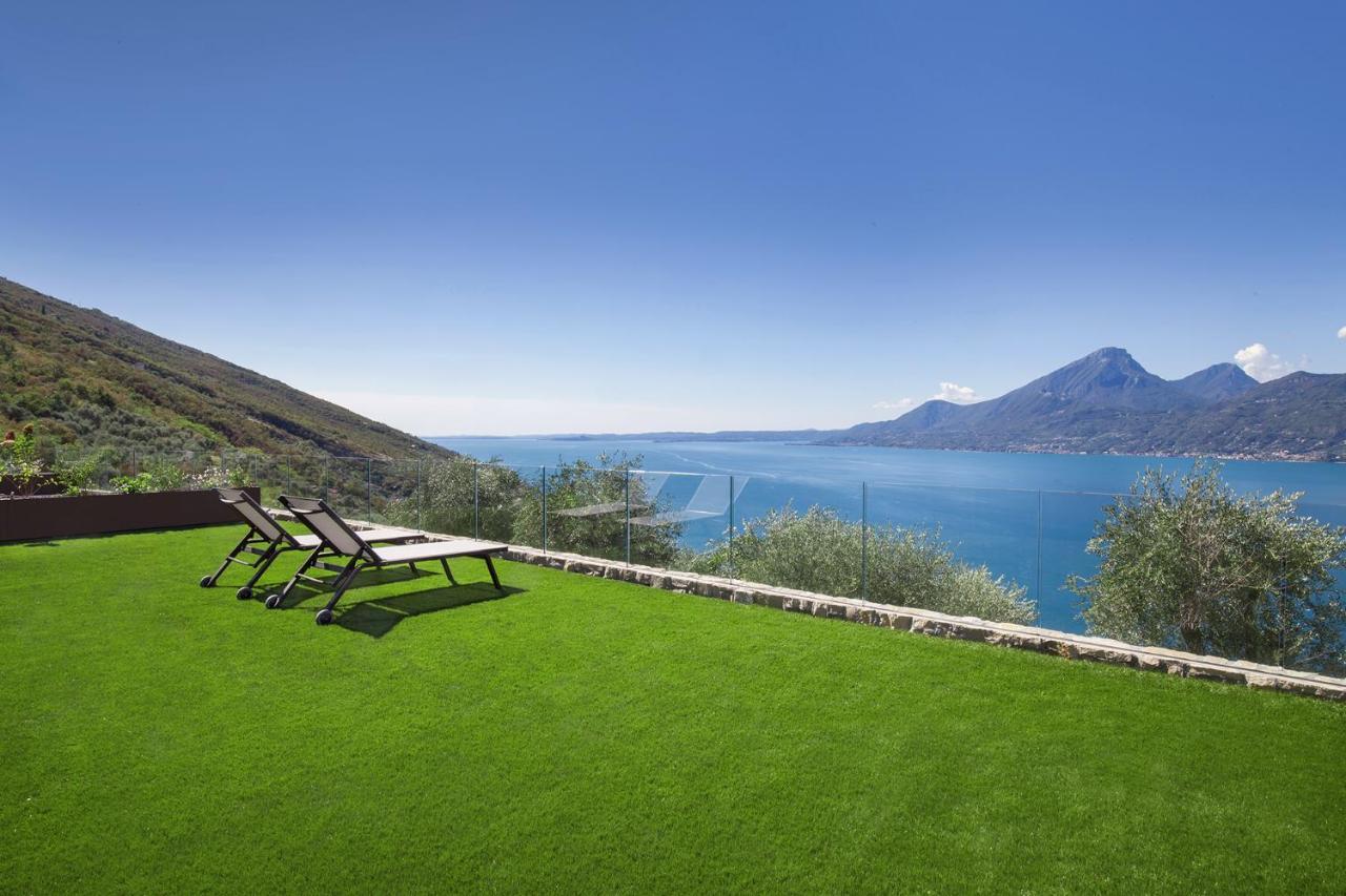 Villa Divina22- Apt Icona Con Piscina E Vista Lago Castelletto Di Brenzone Exterior foto